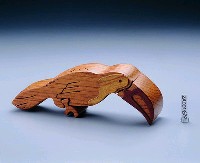 藏品(小動物木製拼圖 (大巨嘴鳥))的圖片